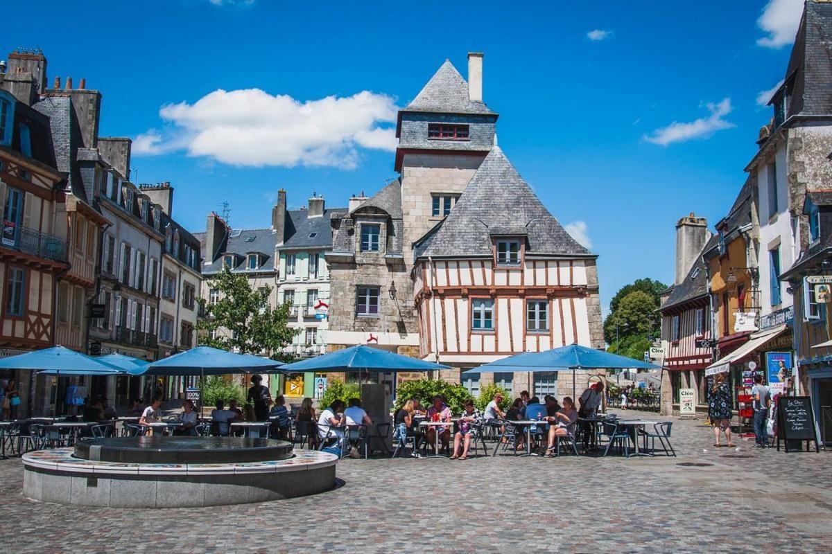شقة Quimper: T3 Avec Vue Cathedrale Proche Gare المظهر الخارجي الصورة